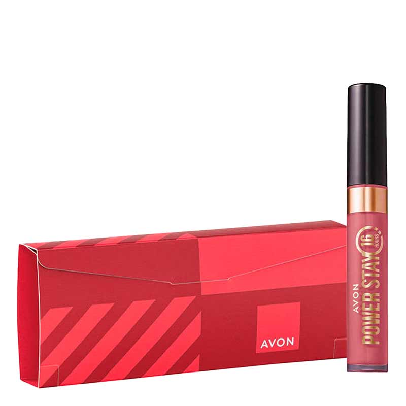 Presente Avon Batom Power Stay - Toque Rosê